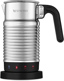 Aeroccino 4 Milk Frother Maker, Electric Foam Conditioner Foamer For 120 Ml Creamy And 240 Hot Milk, Dishwasher Safe Frother, Silver