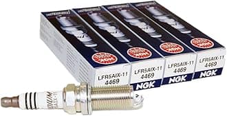 Iridium IX Spark Plug LFR5AIX-11 (4 Pack) Compatible With TOYOTA CAMRY LE 2010-2014 2.5L/2494cc