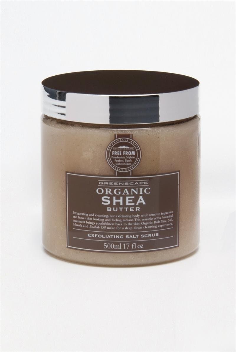 Salt Scrub With Shea Butter