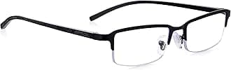 Read Optics Reading Glasses Men Non Prescription Half Frame Glasses Stylish Comfortable Glasses for All Day Wear