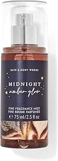 Midnight Amber Glow Fine Fragrance Mist Travel Size Mini Purse Spray 2.5 Ounce (Midnight Amber Glow)