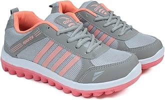 Women's Fashion-13 Sports Running,Walking & Gym Shoes for Eva Sole Casual Sneaker Lightweight Lace-Up Shoes for Girl's