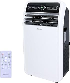 12,000 BTU Portable Air Conditioner, Portable AC Unit with Built-in Cool, Dehumidifier&Fan Modes for Room up to 450 sq.ft, with Remote Control, 24 Hour Timer, Installation Kit
