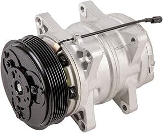 AC Compressor & 128mm 6-Groove A/C Clutch For Isuzu NPR Replaces DKS15CH 509630-0082 509640-1484 - BuyAutoParts 60-01815NA New