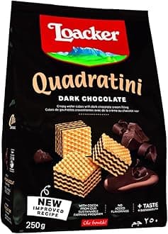 Quadratini Dark Chocolate 250Gram - Italy