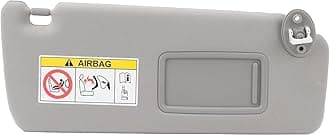 gernie Right Passenger Side/Left Driver Side Sun Visor, Sun Blocking Sunvisor Replacement for 2010 to 2023 LHD, Rear View Sun Shielding Board (Right, 74310 60J30