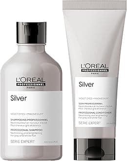 L'Oreal Professionnel Serie Expert DUO Silver Shampoo 300ml and Conditioner 200ml