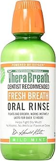 TheraBreath Oral Rinse with Dosage Cap-16 oz