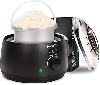 Wax Melter for Candle Making,Candle Melting Pot,Candle Wax Melter,Multifunctional Wax Melting Tool with LED Temperature Display