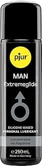Man Extremeglide (250ml) - Highly Concentrated Silicone-Based Personal Lubricant for Men - Extra-Long-Lasting Lubrication