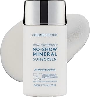 Colorescience Total Protection™ No-Show™ Mineral Sunscreen SPF 50, 100% Invisible all-mineral sunscreen for all skin tones & types
