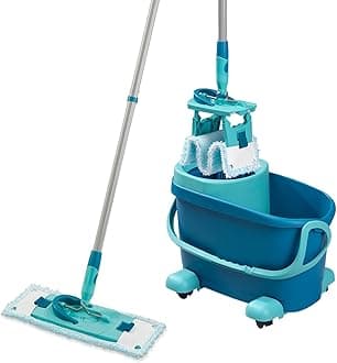 Floor mop, Turquoise, 47 x 28 x 33