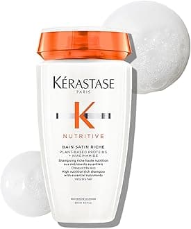 Nutritive Riche Nourishing Shampoo Refill| For Dry/Very Dry Hair | Vegan | Infused With Plant Based Proteins, Niacinamide and Glycerin | 500ml