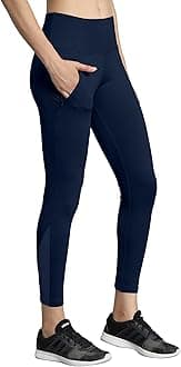 MehrangGym wear Mesh Legging Workout Pants with Side Pockets/Stretchable Tights/Highwaist Sports Fitness Yoga Track Pants for Women & Girls