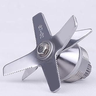 CRANDDI Spare Blade for YL-010, 011, Compatible with Vitamix Blender 5200, 6 leafs Stainless Steel Replacement Blade Set (010 Blade)