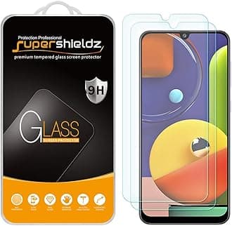 Supershieldz (2 Pack) for Samsung Galaxy A50s Tempered Glass Screen Protector, Anti Scratch, Bubble Free