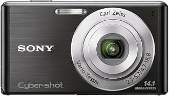 Sony Cyber-Shot DSC-W530 14.1 MP Digital Camera with Carl Zeiss Vario-Tessar 4x Wide-Angle Optical Zoom Lens and 2.7-inch LCD (Black) (OLD MODEL)