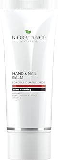BioBalance Argan Oil Hand & Nail Balm | 60ml | Hand Cream | Stregthen Brittle Nails | Fade Dark Spots | Hand Moisturiser | Niacinamide