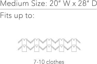 SpaceAid Vacuum Storage Bags, Space Saver Sealer Compression Bags for Comforters, Blankets, Pillows, Bedding, Clothes (Medium 3 Pack)