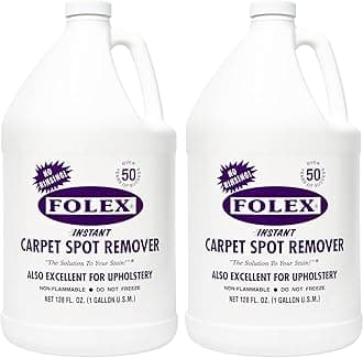 128 oz Instant Carpet Spot Remover Carpet Cleaner Gallon Refill - Removes Pet Accidents, Grease, Red Wine and More - 2 Pack