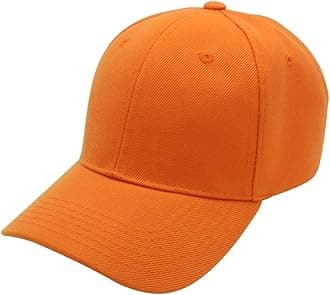 Baseball Cap Men Women - Classic Adjustable Plain Hat