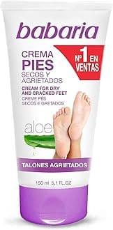 Dry Feet Cream - Absorbs Quickly to Instantly Soothe and Smooth - Deepest Hydrating Effect - Infused with Aloe Vera, Sweet Almond, and Shea Butter - Suitable for All Skin Types - 5.1 oz