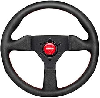 MCL35AL3B Monte Carlo 350 Steering Wheel Alcantara Red Stitch