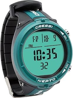 Nepto Watch Computer Green - Freediving Watch/Computer, Green, One Size, Unisex Adult