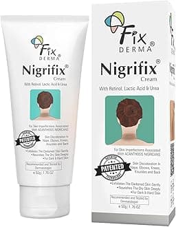 - Nigrifix Cream for Acanthosis Nigricans with Lactic Acid | Dermatologist Tested Retinol Cream | For Dark Body Parts like Neck, Ankles, Knuckles, Armpits, Thighs & Elbows | Exfoliant - 50g