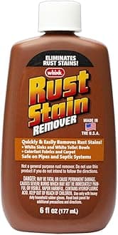 Whink 1261 Liquid Rust Stain Remover, 6 Oz, 6 Fl Oz, white, Unscented