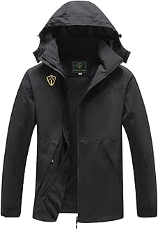 GIISAMRain Jacket for Women, Women's Waterproof Lightweight Rain Jackets Packable Raincoat Windbreaker Coat with Hood