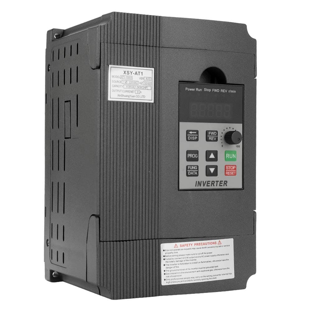 Universal VFD Frequency Speed Controller 2.2KW 12A 220V AC Motor Drive Single-Phase in Three-Phase Out Variable Inverter AT1-2200S