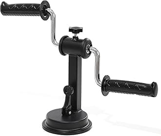 Arm Bike for Physical Therapy | Portable Rehabilitation Exerciser for Arm and Shoulder Workout, Home Fitness Equipment for Seniors with Strong Suction