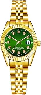 Women Watch Classic Silver Stainless Steel Waterproof Quartz Analog Watch Fashion Ladies Wrist Watches