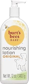 Baby Bee Nourishing Lotion, Original, 12 Ounce Pump Bottle