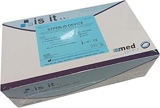 Syphilis Home Test(Double Pack) - CE and FDA Blood Test – STI/STD self-Home Testing kit - Detects Syphilis Bacterial Infection - for Men and Women - Quick and Easy for use