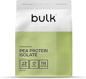 Pea Protein Isolate Powder, Vegan Protein Shake, 2.5 kg, 83 Servings, Packaging May Vary