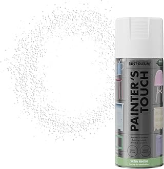 AE0050002E8 400ml Painters' Touch Spray Paint - Satin White (Packaging may vary)