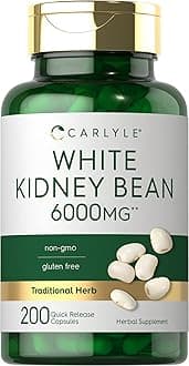 Carlyle White Kidney Bean | 6000mg | 200 Count | Non-GMO & Gluten Free Extract