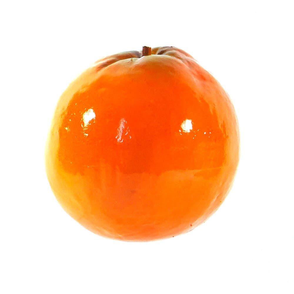 6pc Artificial Orange Large Oranges - Plastic Citrus Fruit - Six Pieces