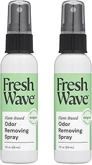 Fresh Wave Odor Eliminator Spray & Air Freshener, 2 fl. oz. Travel Size (Pack of 2)
