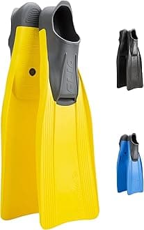 Cressi Full Foot Pocket Fins for Snorkeling, Diving, and Swimming- Light, Comfortable, and Easy to Use- Clio- Made in Italy