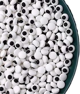 Halloween Bloody Eyeballs Sprinkles 130g/4.6OZ 300+pcs Candy Edible Edible Dessert Dessert Sprinkle Cake Cupcake Toppers Cookie Decorations Eyeball Sprinkles,Cake Sprinkles,Cookie Sprinkles,Sugar Pearls (Eyeball Small)