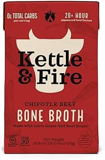 Kettle & FIRE Chipotle Beef Bone Broth, 16.9 OZ