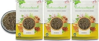 IndianJadiBooti Dhamasa (Fagonia Cretica) | 3 Pack of 900g (Total=2.7kg) | Damasha Panchang/Sachhi Buti | Whole Plant Dried Herb (with Thorns) | Traditional Cooling & Purifying Tonic (Rakta Shodhak)