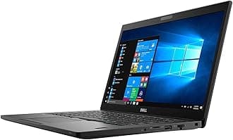 Dell Latitude 7490 14" HD Laptop PC - Intel Core i5-7300U 2.6GHz, 16GB DDR4 RAM, 512GB SSD, Webcam, Bluetooth, Windows 10 Pro (Renewed)