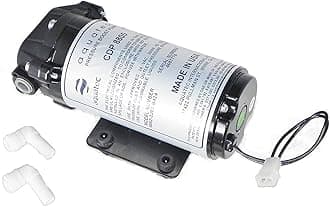 Aquatec CDP 8800 high flow Pressure boost pump 8852-2J03-B423 100GPD - 200 GPD RO reverse osmosis booster pump 24VAC 1/4 and 3/8