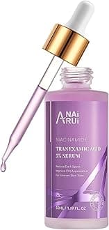 5% Tranexamic Acid Serum With Niacinamide,Kojic Acid, Arbutin,for Uneven Skin Tone 1.69 FL.Oz/50 ML