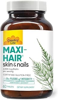 Maxi-Hair, Maximized, Healthier Hair and Skin, 60 Tablets