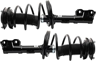 TRQ Front Strut and Spring Assembly Set 2 Piece Compatible with 2013-2018 Toyota Avalon